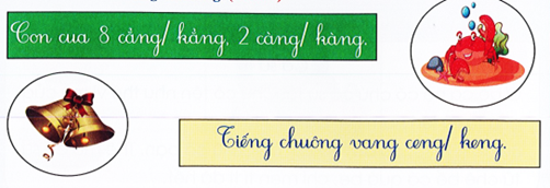 II. Viết (5 điểm) Bài 1. Khoanh vào tiếng viết đúng (1 điểm) (ảnh 1)
