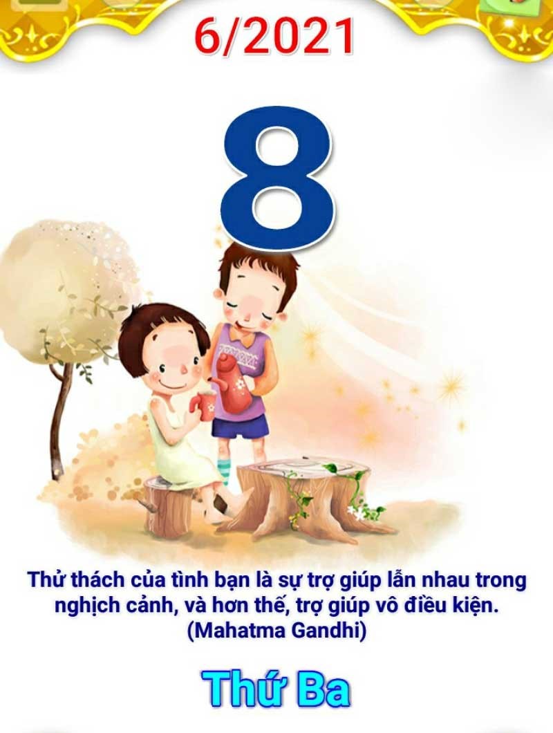 Hôm nay là thứ …. ngày … tháng … năm 2021. (ảnh 1)