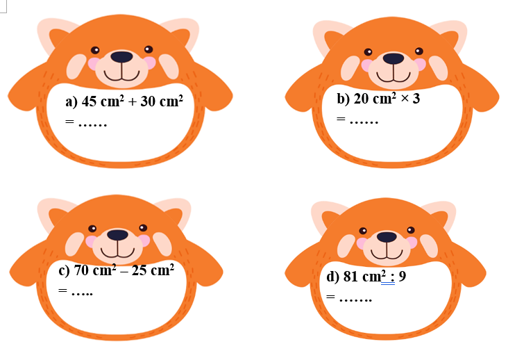 Thực hiện các phép tính sau. (ảnh 1)