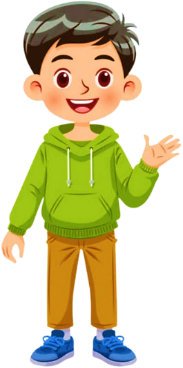 “Hộp bánh ở …………….. bạn Nam”.  Điền từ còn thiếu vào chỗ chấm:  (ảnh 2)