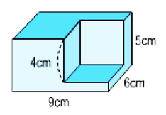 Tính thế tích phần gỗ còn lại. (1 điểm) (ảnh 1)