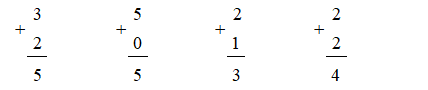 Tính?  a)  b)  1 + 3 + 1 = ..........  (ảnh 2)