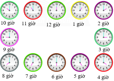 Mỗi đồng hồ chỉ mấy giờ? (ảnh 2)