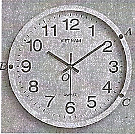 Tính độ dài cung nhỏ AB (kết quả tính theo đơn vị centimét và làm tròn đến hàng phần trăm). (ảnh 1)