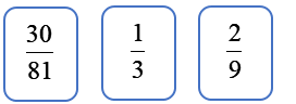 a) Phân số lớn nhất là: . (ảnh 3)