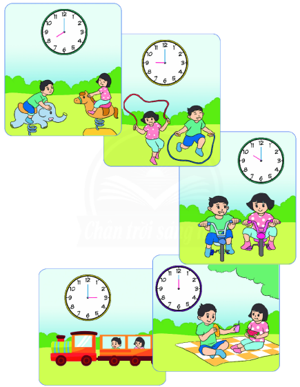 Mỗi đồng hồ chỉ mấy giờ? (ảnh 1)