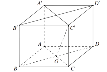 a) Độ dài đường chéo của hình lập phương là 3a. (ảnh 1)