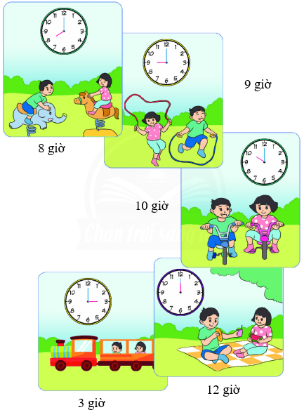 Mỗi đồng hồ chỉ mấy giờ? (ảnh 2)