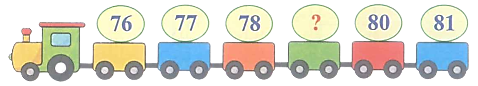 Số? (0,5 điểm)   A. 75	B. 79	C. 82	D. 74 (ảnh 1)