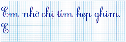 Tập chép: (0,5 điểm) (ảnh 1)