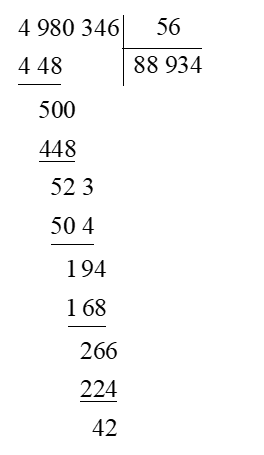 Đặt tính rồi tính. (2 điểm)  356 497 + 1 237 012 (ảnh 1)