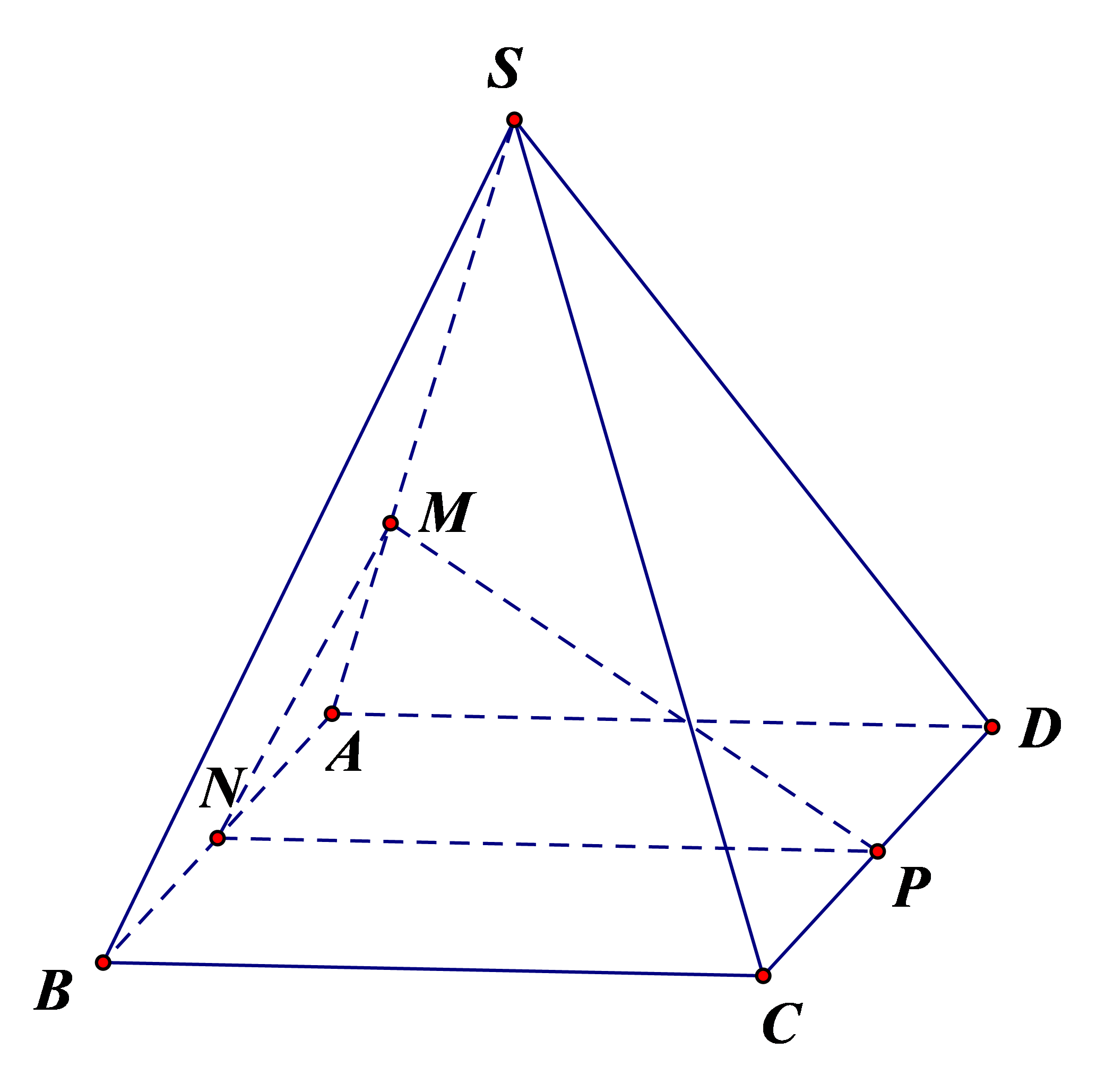 a) (ABCD) Ç (SAD) = AD. (ảnh 1)