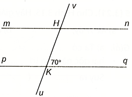 Tính số đo các góc mHK, vHn. (ảnh 1)