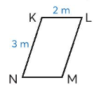 Kích thước của cạnh LM là bao nhiêu? 	 (ảnh 1)