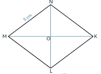 Kích thước của cạnh NK là bao nhiêu?  (ảnh 1)
