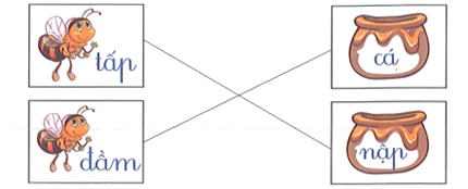 II. Viết (5 điểm) Bài 1. Nối: (1 điểm) (ảnh 2)