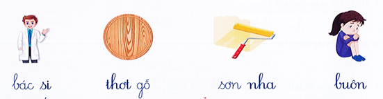 Điền dấu thanh thích hợp vào tiếng in đậm. (1 điểm) (ảnh 1)