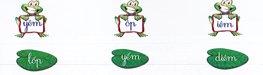 II. Viết (5 điểm) Bài 1. Nối (1,5 điểm) (ảnh 1)