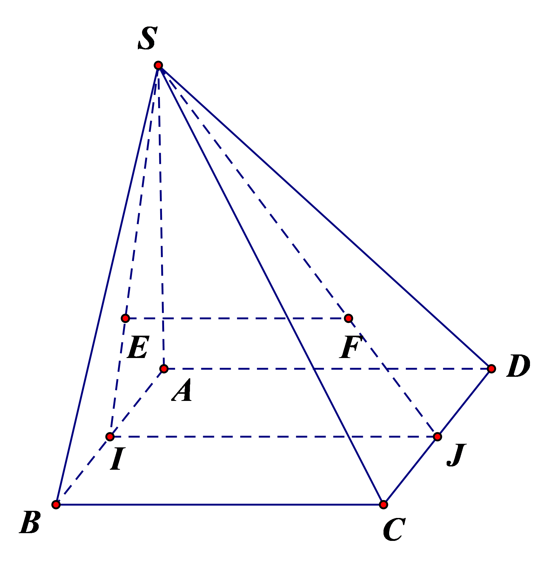 Khi đó:  a) SA // (SBC). (ảnh 1)