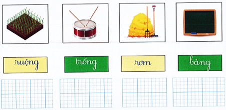 II. Viết (5 điểm) Bài 1. Nối rồi viết lại (2 điểm) (ảnh 1)