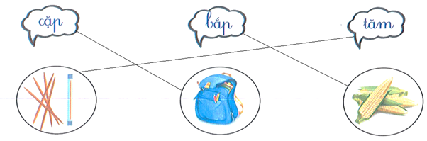 II. Viết (5 điểm) Bài 1. Nối (1,5 điểm) (ảnh 2)