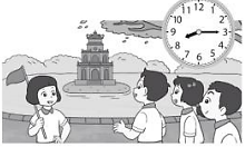 Xem tranh rồi viết số thích hợp vào chỗ chấm: (ảnh 1)