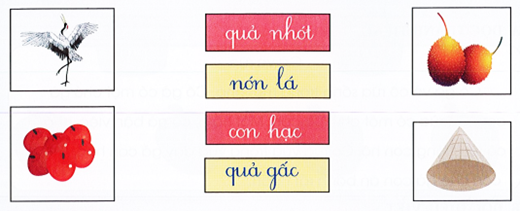 II. Viết (5 điểm) Bài 1. Nối (2 điểm) (ảnh 1)