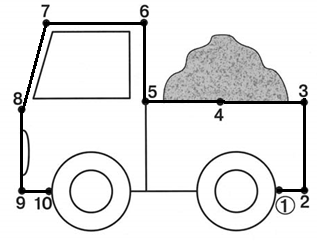 III. Nối theo mẫu: Câu 5. Nối số từ 1 đến 10 để hoàn thiện bức tranh (ảnh 2)