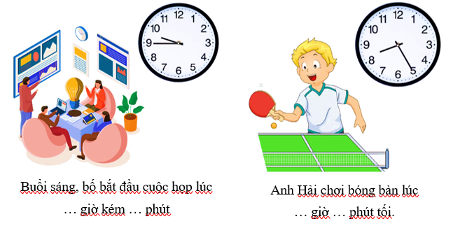 Điền số thích hợp vào ô trống. (ảnh 1)