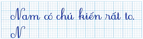 Tập chép (0,5 điểm) (ảnh 1)