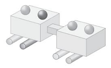 Hình bên được ghép từ:  ....... Khối hộp chữ nhật (ảnh 1)