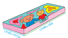 Em đo hộp bút của em.  Chiều dài ? cm. Chiều rộng ? cm. (ảnh 1)