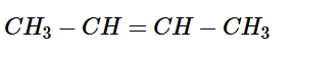 but-2-en có công thức cấu tạo là: (ảnh 1)