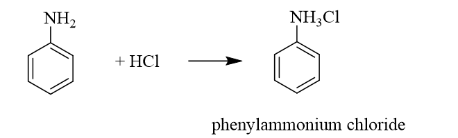 Anilin (C6H5NH2) có phản ứng với dung dịch NaOH Na2CO3 NaCl HCl (ảnh 1)