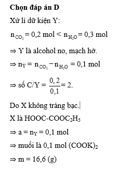 Chất hữu cơ X mạch hở, có công thức phân tử C4H6O4, không tham gia (ảnh 1)