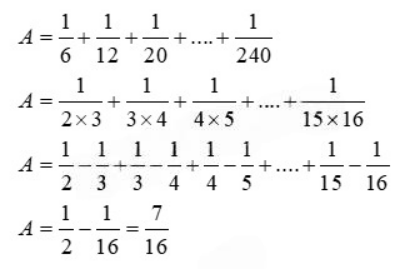  Tính  A=  (ảnh 1)