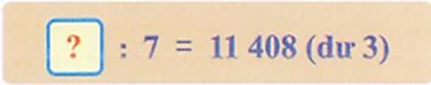 Số?   A. 79 856	B. 79 859	C. 79 853	D. 79 850 (ảnh 1)