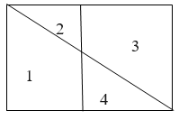 Hình vẽ dưới đây có:      	A. 3 hình chữ nhật 	B. 2 hình tam giác	C. 4 hình tứ giác	D. 1 hình vuông (ảnh 2)