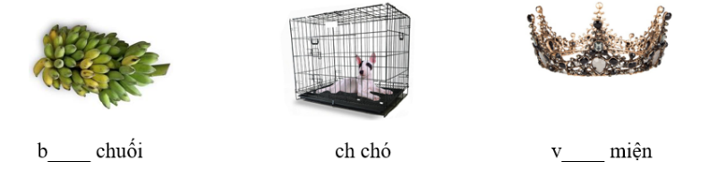 Điền vào chỗ trống: uông / ương (ảnh 1)