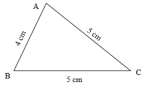 Tính chu vi tam giác ABC cho bởi hình vẽ sau:   (ảnh 1)