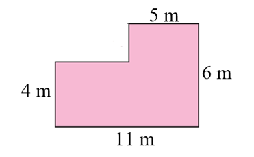 Người ta dùng loại gạch men hình vuông có cạnh 50 cm để lát nền một căn phòng có kích thước như hình dưới đây. (ảnh 1)