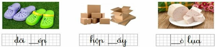 Chọn từ ngữ thích hợp điền vào chỗ trống  1. c / k  2. d / gi (ảnh 2)