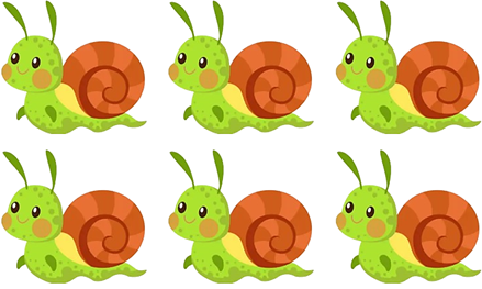 1/3  số ốc sên là:   	A. 4 con	B. 3 con	C. 1 con	D. 2 con (ảnh 1)