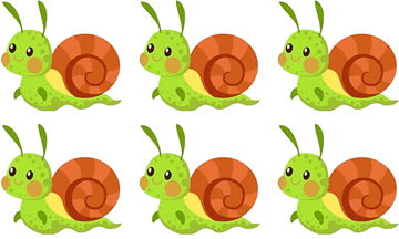 1/3 số ốc sên là: A. 4 con B. 3 con C. 1 con D. 2 con (ảnh 2)