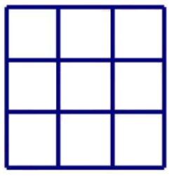 a) Cho hình vuông 3 × 3. Nêu cách vẽ sao cho tô ít nhất thoả mãn cho tất cả các hình vuông 2 × 2 được tô màu ít nhất 2 ô.  b) Cho hình vuông 7 × 7. Hỏi cần tô ít nhất bao nhiêu ô sao cho trong mỗi hình vuông 4 × 4 bất kì có đúng 5 ô được tô? Giải thích vì sao? (ảnh 1)