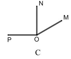 Bạn Vân vẽ góc đỉnh O; cạnh OM, ON có số đo 90o và góc đỉnh O; cạnh ON, OP có số đo 60o. Hình nào dưới đây là bạn Vân vẽ? (ảnh 4)