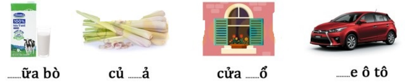 Điền vào chỗ trống s hoặc x  (ảnh 1)