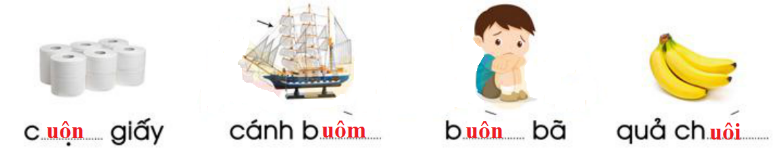 Điền vào chỗ trống uôi / uôn / uôm (ảnh 2)