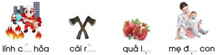 Điền vào chỗ trống iu hoặc ưu  (ảnh 1)