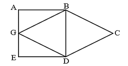 Viết số thích hợp vào chỗ chấm: (1 điểm)  Ở hình bên:  a) Có …………góc vuông.  b) Có …………góc nhọn.   (ảnh 1)